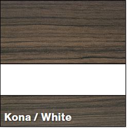 Kona/White LASERMAX 1/16IN - Rowmark LaserMax